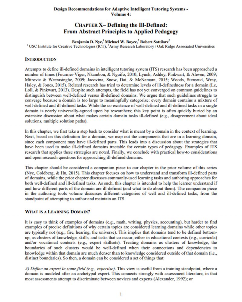 CHAPTER X–Defining the Ill-Defined From Abstract Principles to Applied Pedagogy thumb