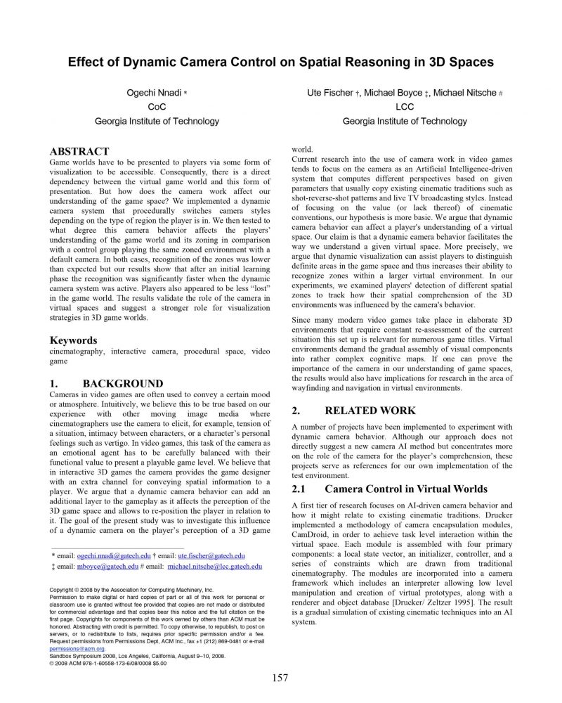 Effect of dynamic camera control on spatial reasoning in 3D spaces thumb